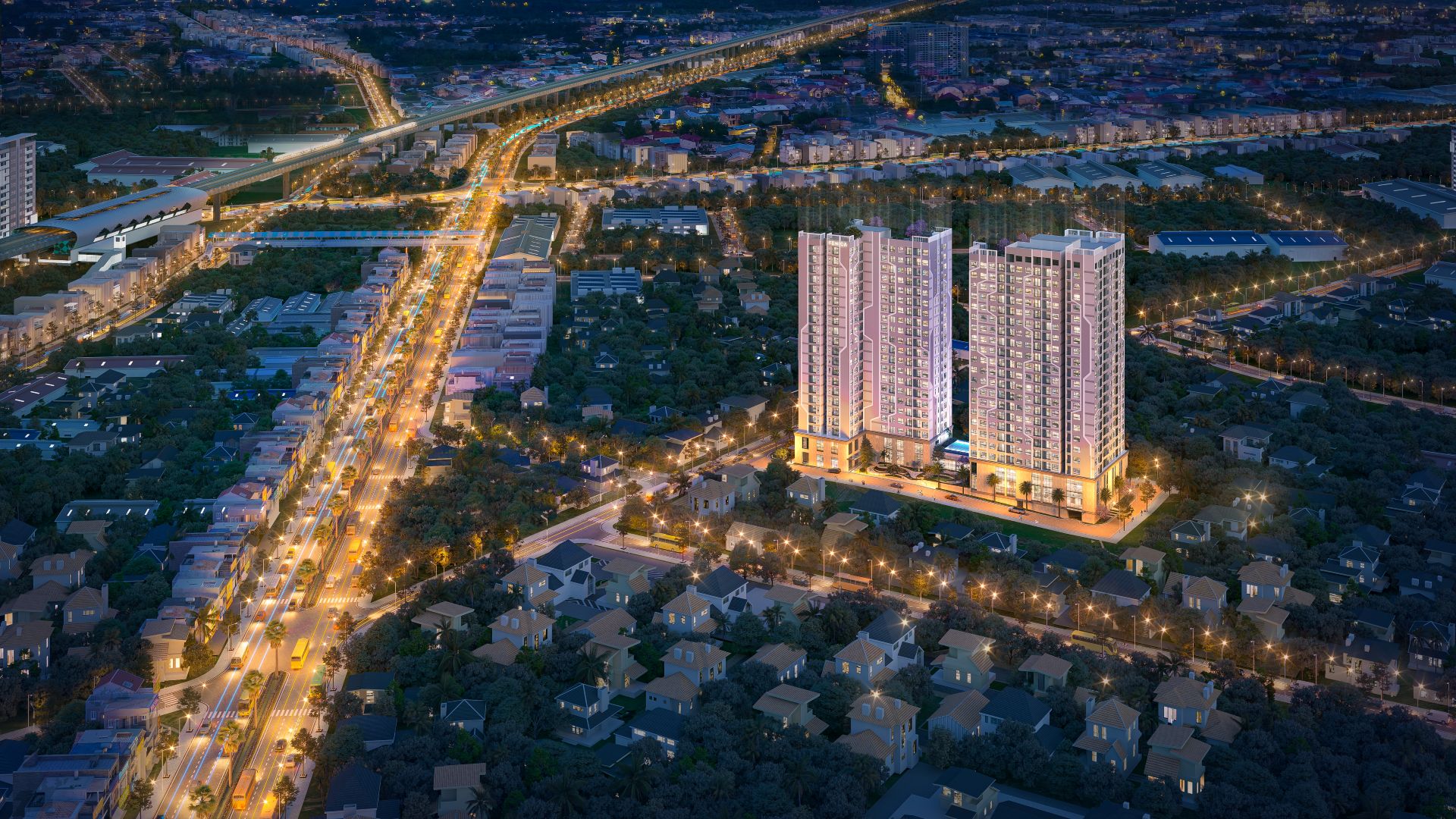 Hạ tầng giao thông bao quanh vị trí dự án Fenica