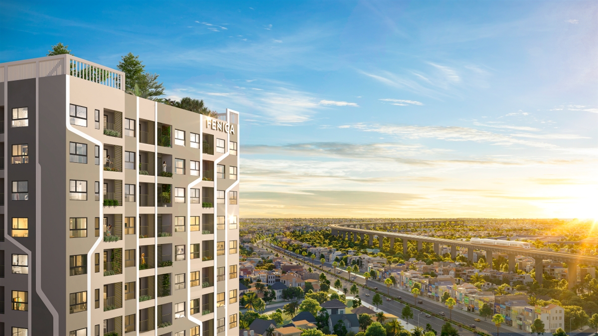 Phối cảnh dự án căn hộ Fenica Dĩ An