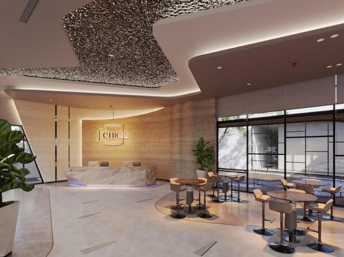 Không gian bên trong sale gallery dự án căn hộ Fenica Dĩ An