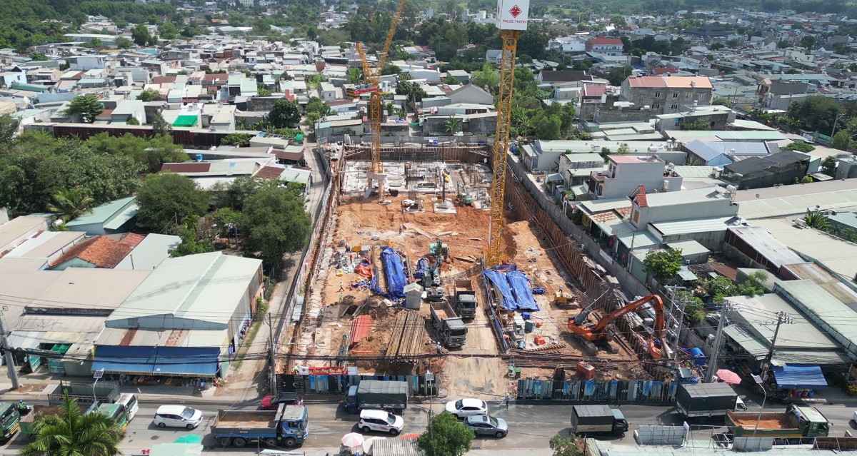 Tiến độ dự án căn hộ Fenica Dĩ An tháng 3/2026