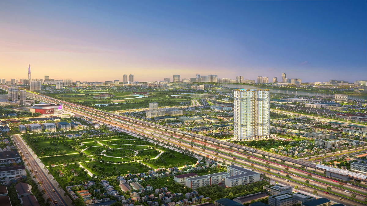 Phối cảnh dự án căn hộ Diamond Boulevard