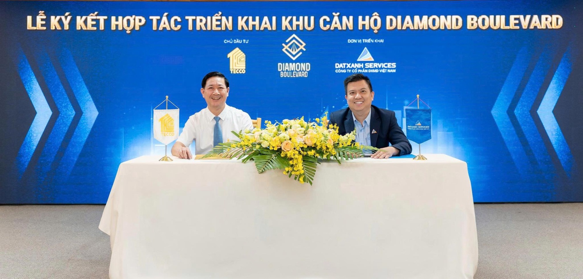 Ký kết hợp tác phát triển dự án căn hộ Diamond Boulevard